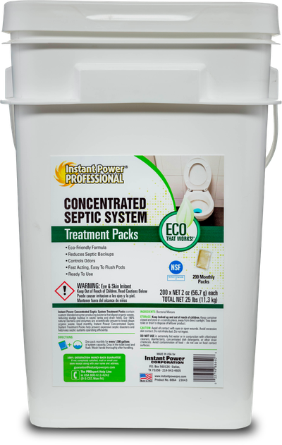 Instant Power Septic System Treatment Packs