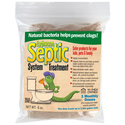 Earthworm Septic System Treatment Doses